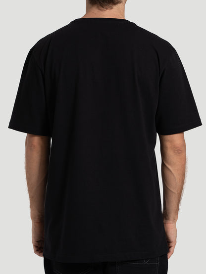 Camiseta Masculina Manga Curta Hurley Travel Preta