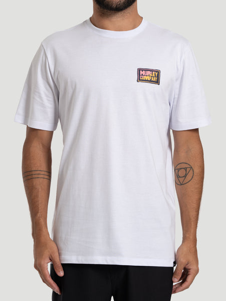 Camiseta Manga Curta Hurley Classic Branca