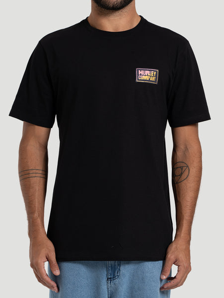 Camiseta Manga Curta Hurley Classic Preta