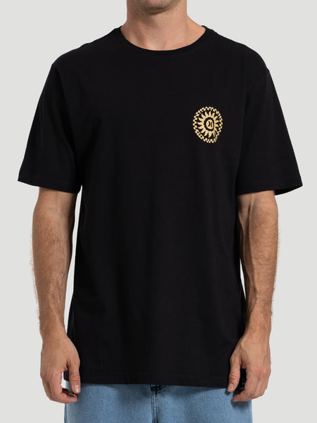 Camiseta Manga Curta Hurley Empire Preto