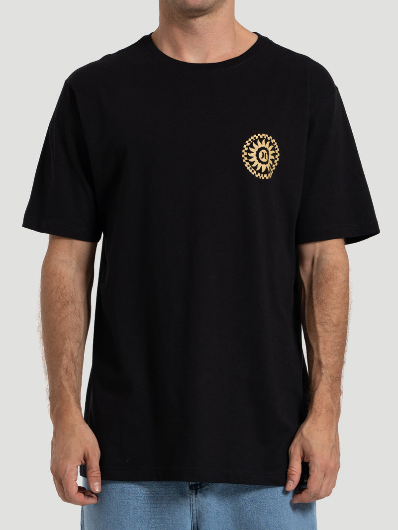 Camiseta Manga Curta Hurley Empire Preto
