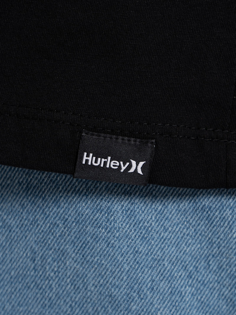 Camiseta Manga Curta Hurley Empire Preto