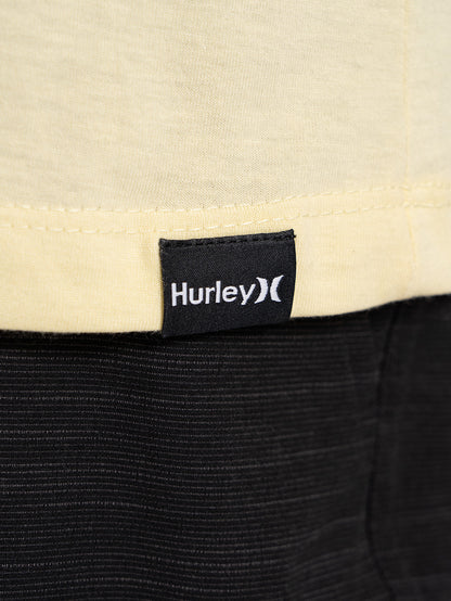 Camiseta Manga Curta Hurley Empire Amarelo