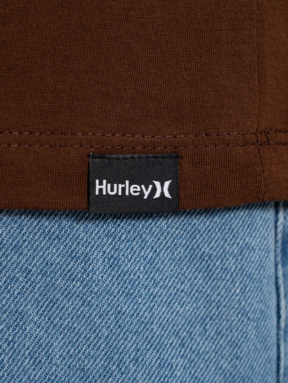 Camiseta Manga Curta Hurley Empire Marrom