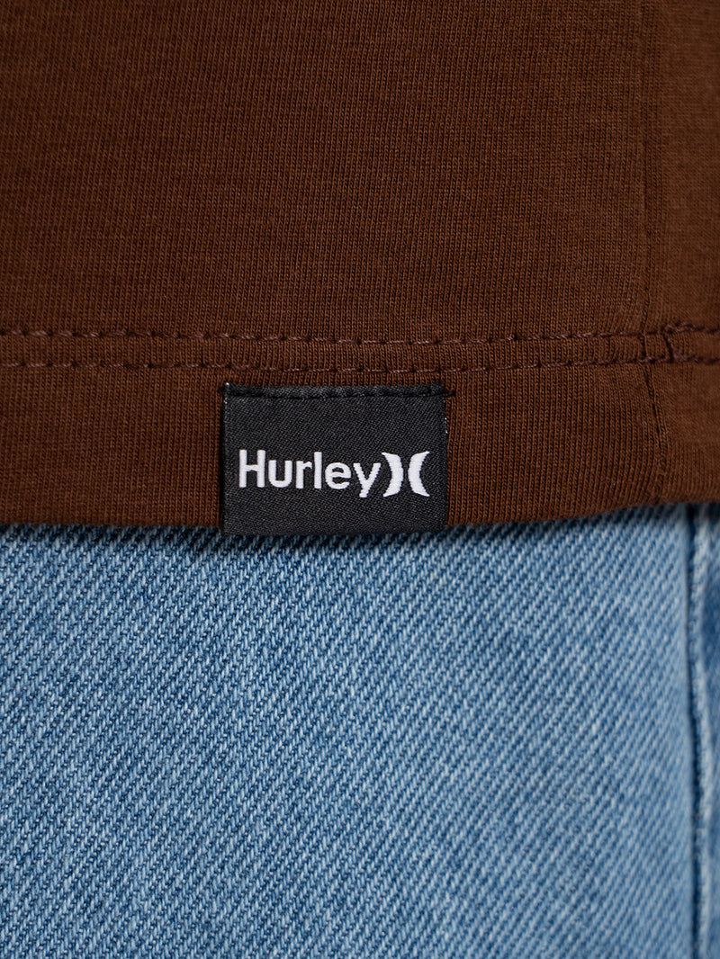 Camiseta Manga Curta Hurley Empire Marrom