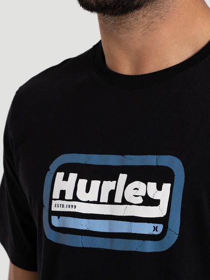 Camiseta Manga Curta Hurley Desert Preta