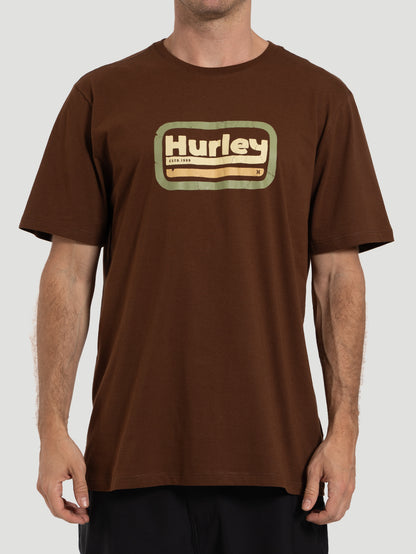 Camiseta Manga Curta Hurley Desert Marrom