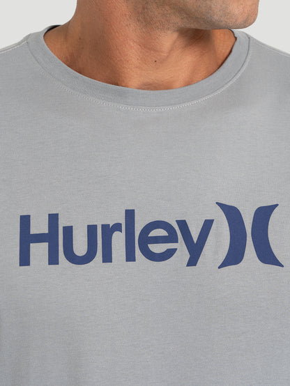 Camiseta Manga Curta Hurley Silk O&O Solid Cinza
