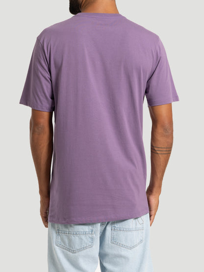 Camiseta Manga Curta Hurley Silk O&O Solid Roxo