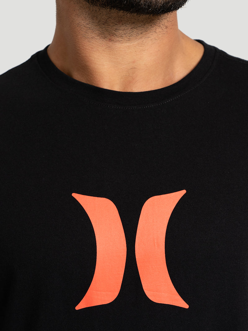 Camiseta Masculina Manga Curta Hurley Icon Preto