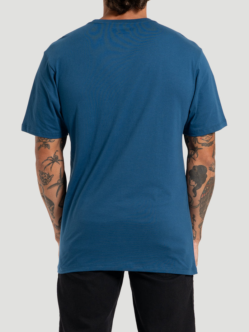 Camiseta Manga Curta Hurley Icon Azul Marinho
