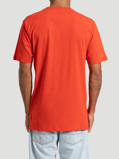 Camiseta Masculina Manga Curta Hurley Icon Vermelho