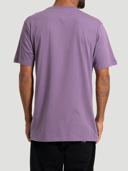 Camiseta Masculina Manga Curta Hurley Icon Roxo
