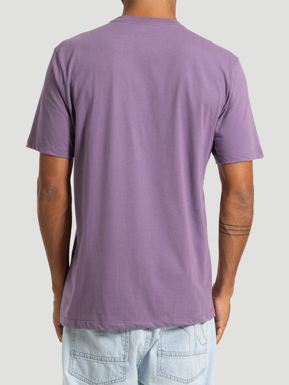 Camiseta Manga Curta Hurley Mini Icon Oversized Roxo