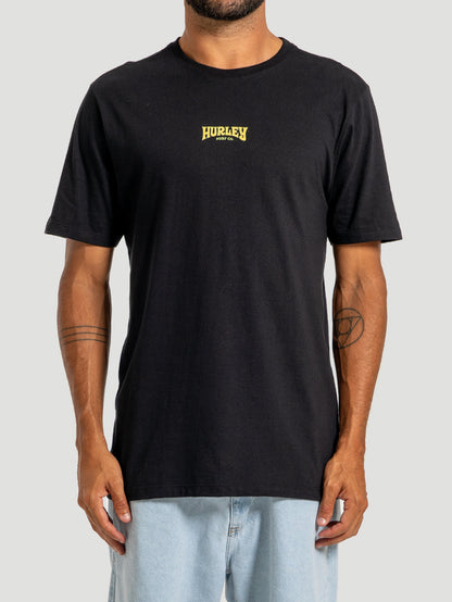 Camiseta Manga Curta Hurley Bells Preta