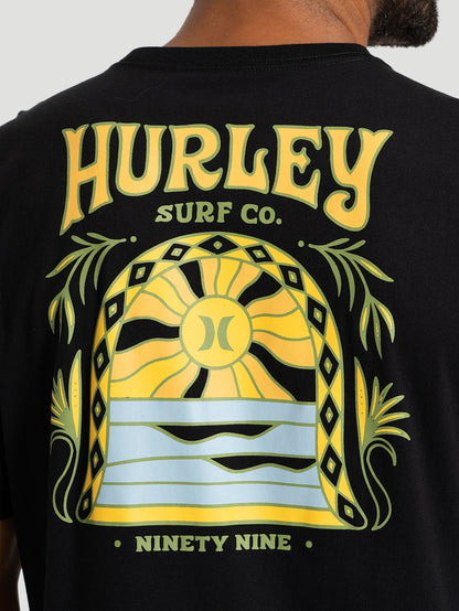 Camiseta Manga Curta Hurley Bells Preta