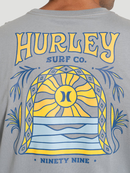 Camiseta Manga Curta Hurley Bells Cinza