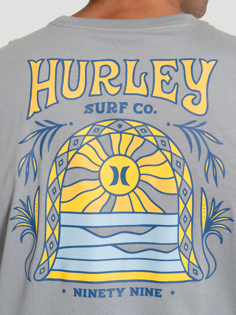 Camiseta Manga Curta Hurley Bells Cinza