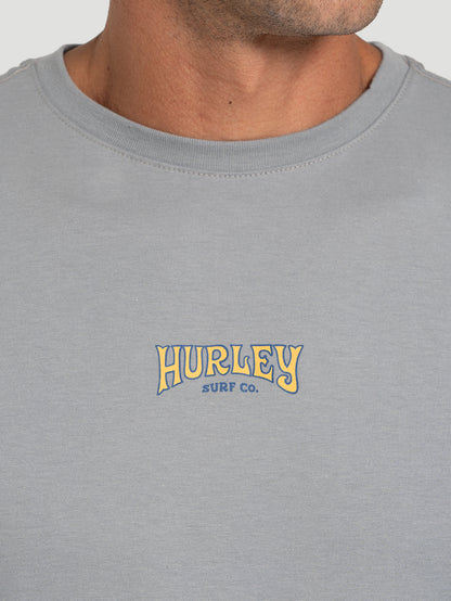 Camiseta Manga Curta Hurley Bells Cinza