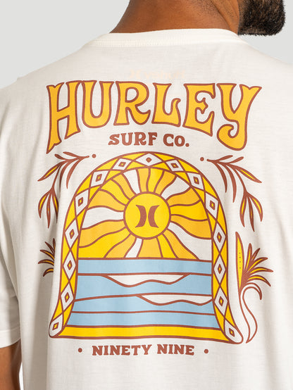 Camiseta Manga Curta Hurley Bells Off White