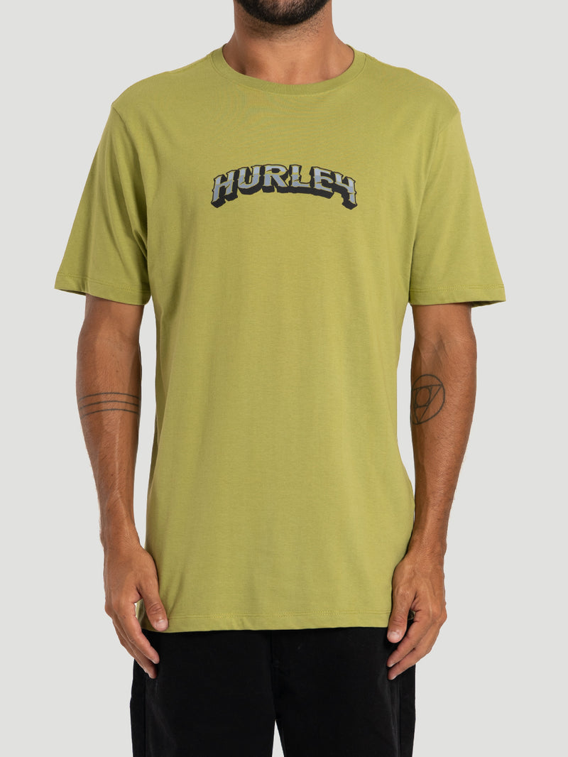 Camiseta Manga Curta Hurley Eagle Verde