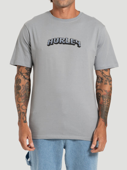 Camiseta Manga Curta Hurley Eagle Cinza