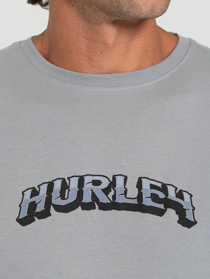 Camiseta Manga Curta Hurley Eagle Cinza
