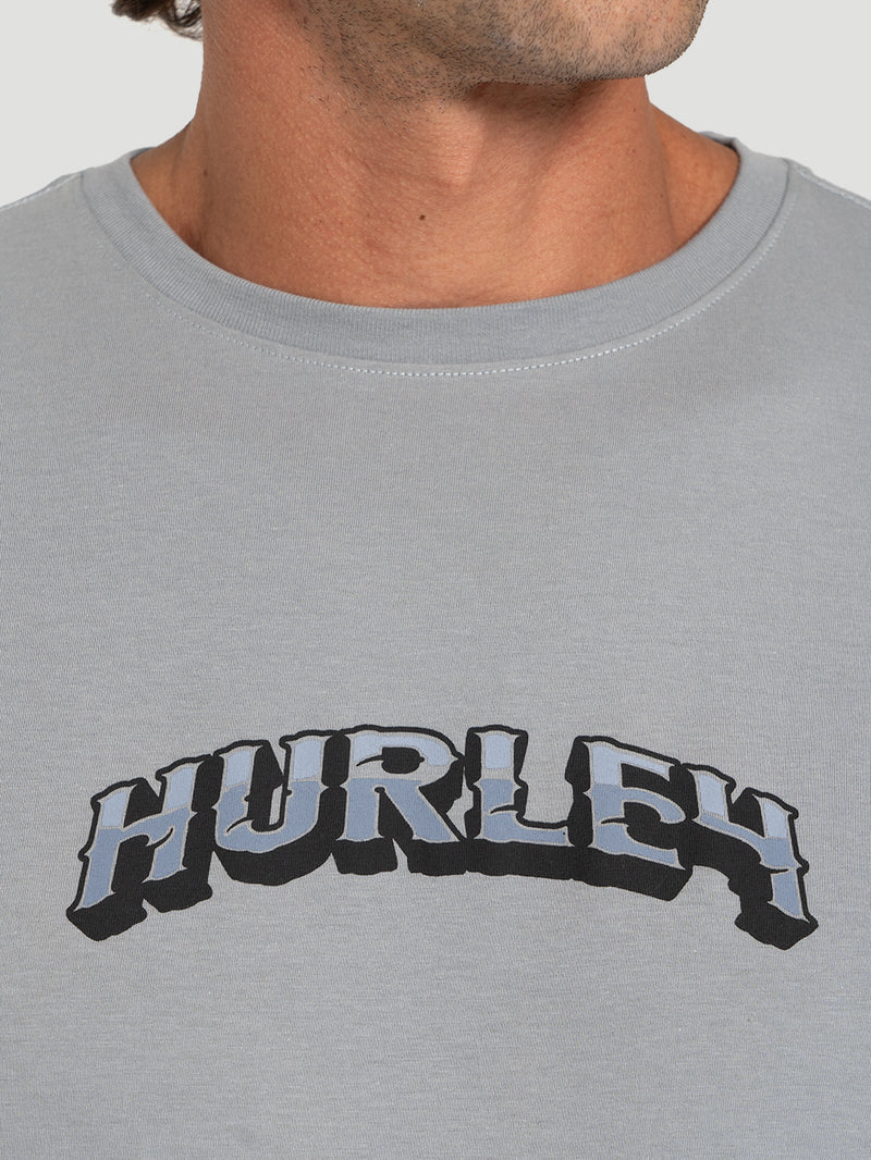 Camiseta Manga Curta Hurley Eagle Cinza