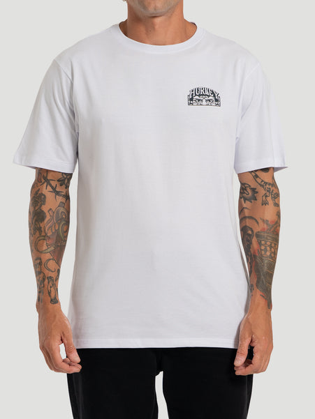 Camiseta Manga Curta Hurley Monster Branca