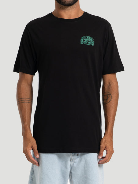 Camiseta Manga Curta Hurley Monster Preta