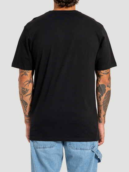 Camiseta Manga Curta Hurley Flint Preta