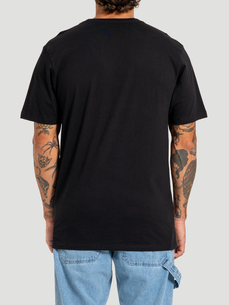 Camiseta Manga Curta Hurley Flint Preta