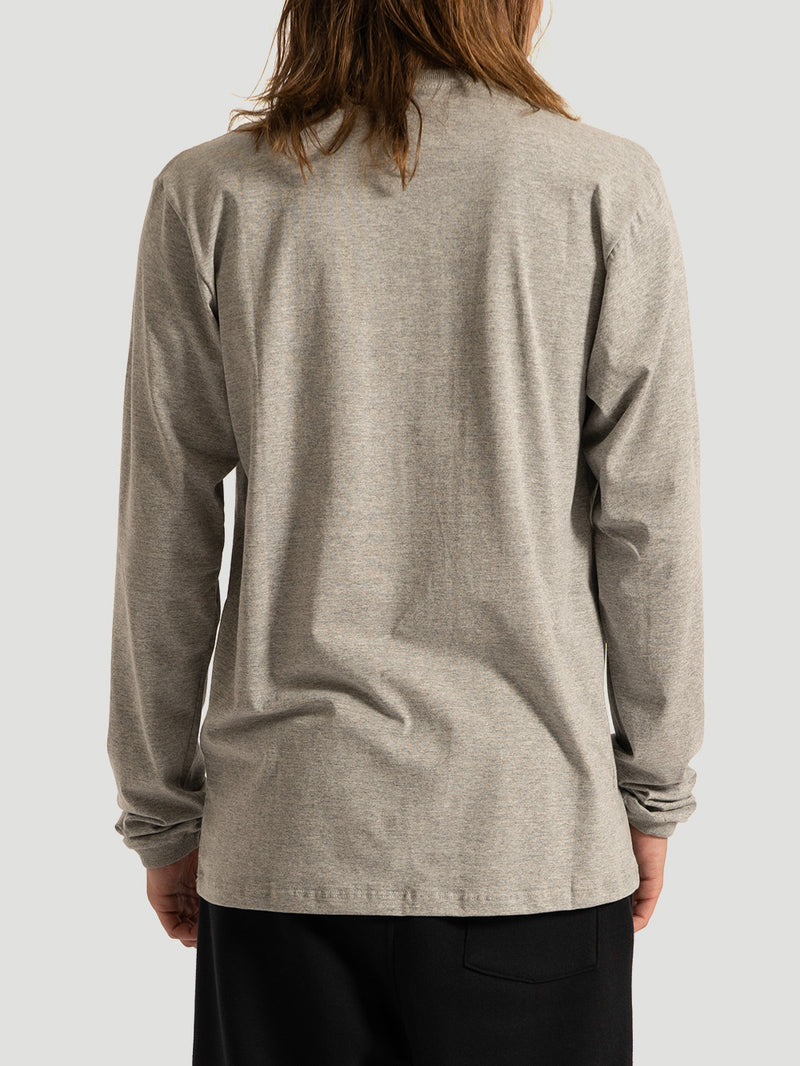 Camiseta Manga Longa Hurley Icon Cinza