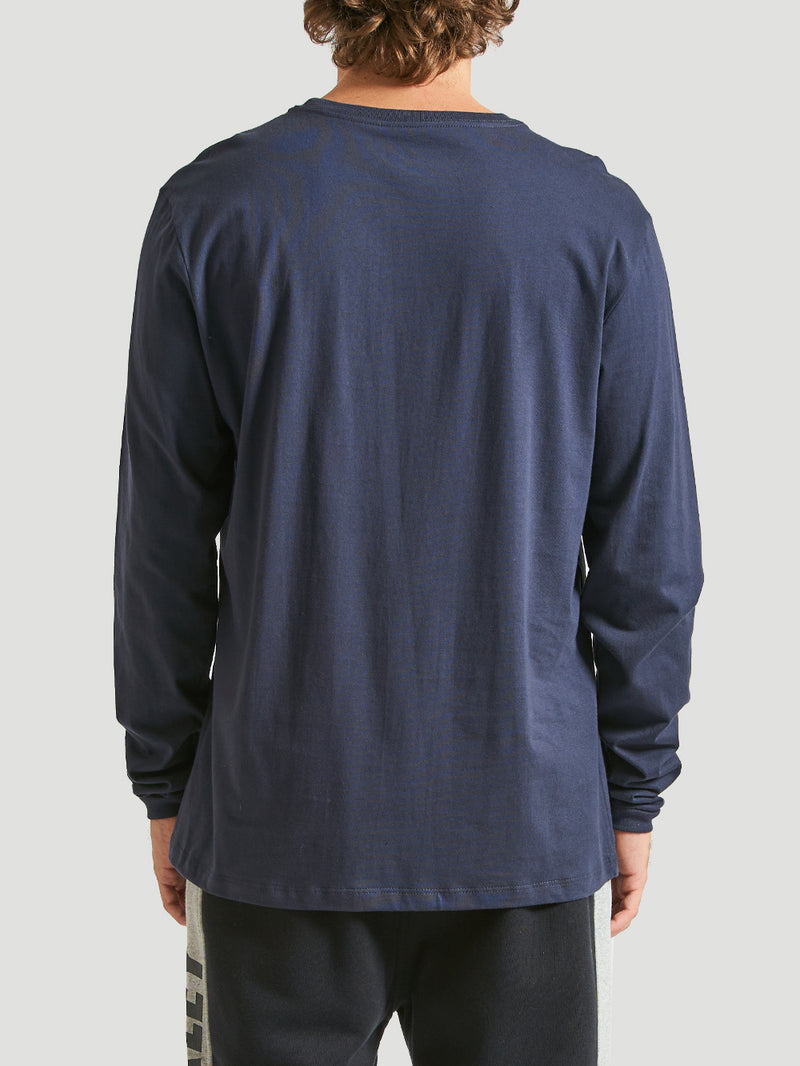 Camiseta Manga Longa Hurley Mini Circle Icon Marinho