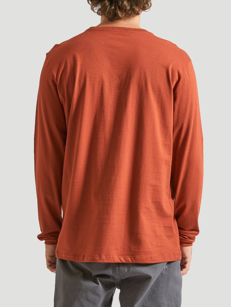 Camiseta Manga Longa Hurley Mini Circle Icon Vermelho