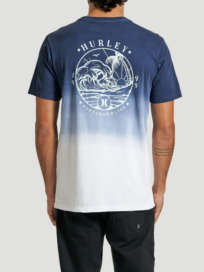 Camiseta Especial Hurley Waves Marinho