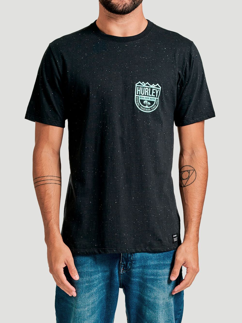 Camiseta Especial Hurley Colors Preto