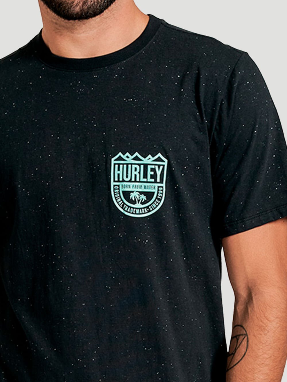 Camiseta Especial Hurley Colors Preto