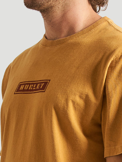 Camiseta Especial Hurley Drawing Mostarda