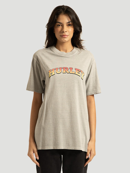 Camiseta Hurley College Cinza