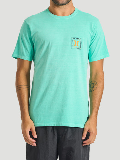 Camiseta Especial Hurley Surf Club Menta