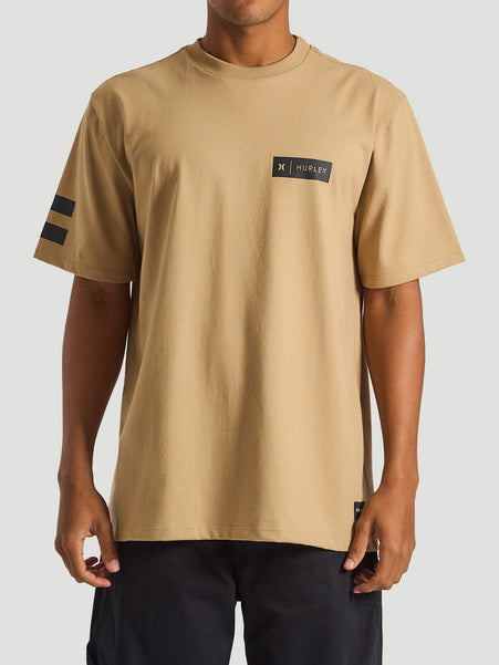 Camiseta Especial Hurley BP Brand Bege