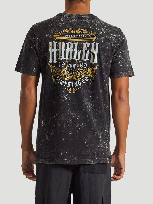 Camiseta Especial Hurley Label Preto