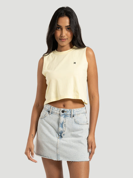 Blusa Hurley Cut Heat Amarelo