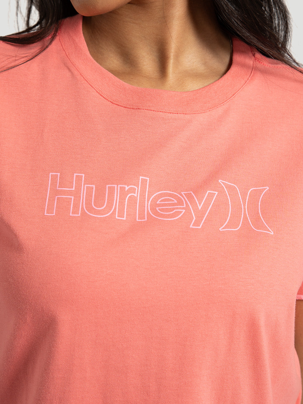 Camiseta Hurley Outdoor Rosa