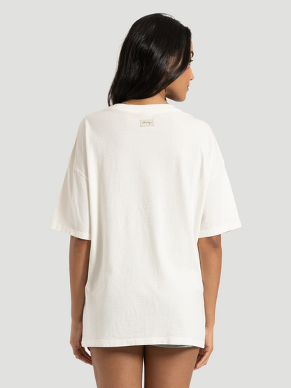 Camiseta Especial Hurley Vintage Off White