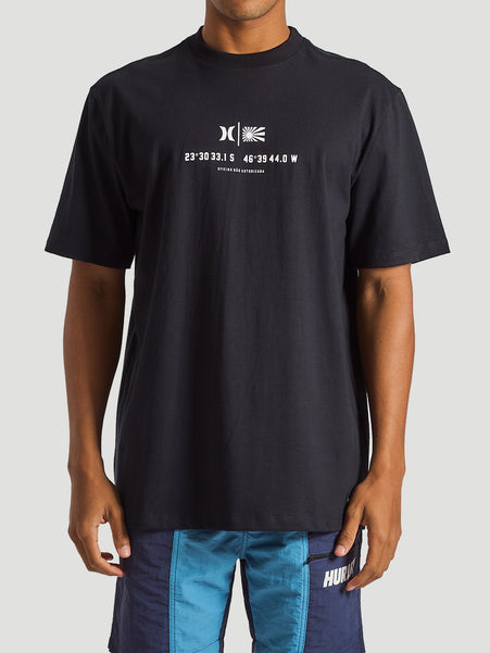 Camiseta Especial Hurley Icon Sun Preto