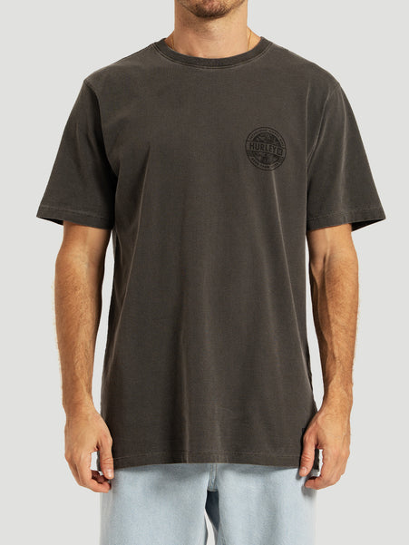 Camiseta Especial Preta Hurley Sticker