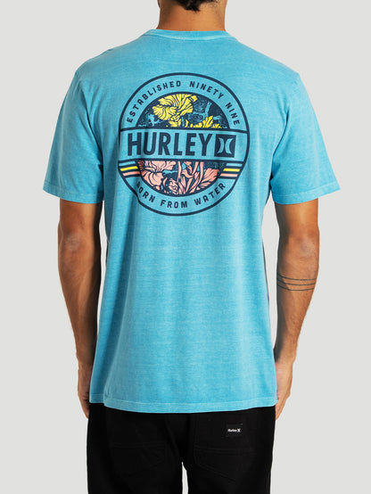 Camiseta Especial Azul Hurley Sticker