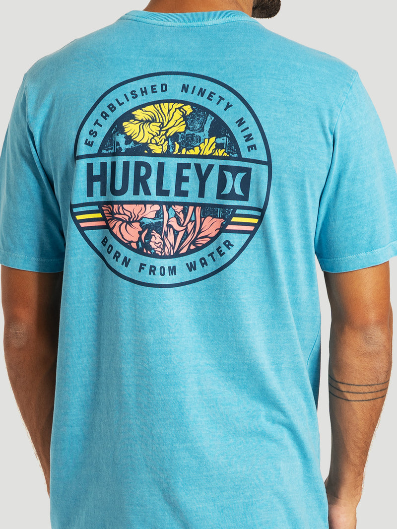 Camiseta Especial Azul Hurley Sticker